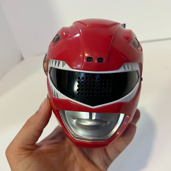 Vintage Mighty Morphin Red Power Ranger AM/FM Clock Radio 1994 Saban Micro Games - Picture 9 of 13